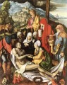 Lamentation pour le Christ religieuse Albrecht Dürer